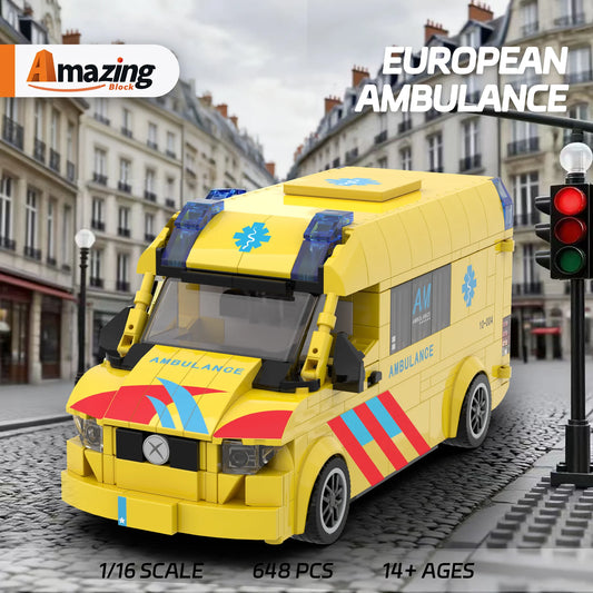 Amazing Block 10004 EUROPEAN AMBULANCE