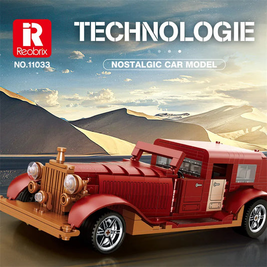 Reobrix 11033 Rolls-Royce Phantom Toy Car Building Blocks