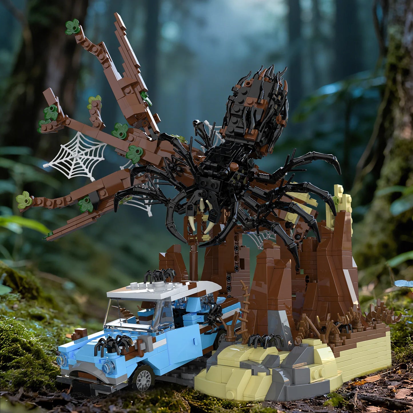 Xbert 66158 Giant Spider In The Forbidden Forest
