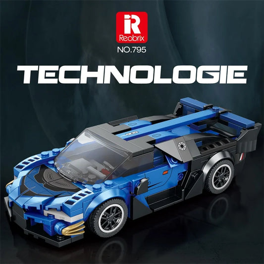 Reobrix 795 Bugatti VISION GT Toy Car Building Set