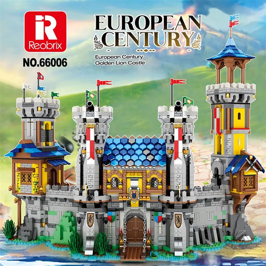 Reobrix 66006 Medieval Castle Building Set
