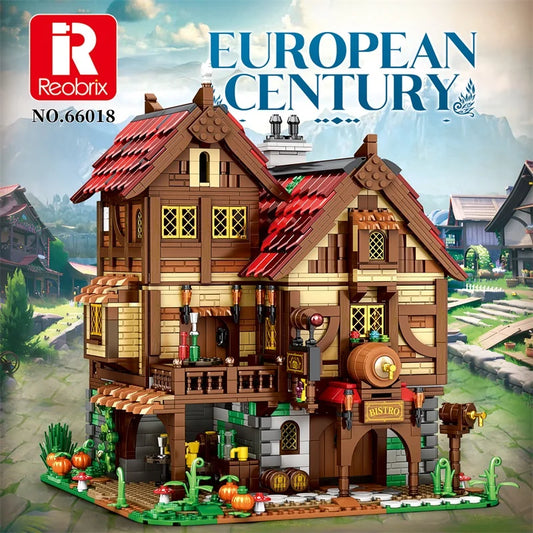 Reobrix 66018 Medieval Tavern Building Set