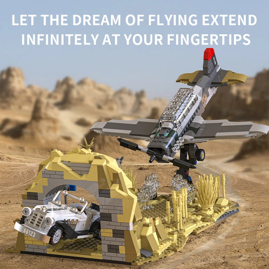 Xbert 66123 Flight Chase Building Set