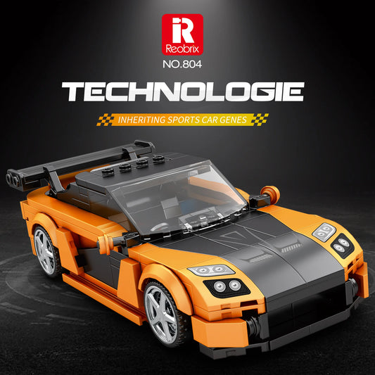 Reobrix 804 Mazda RX-7 Toy Car Building Set