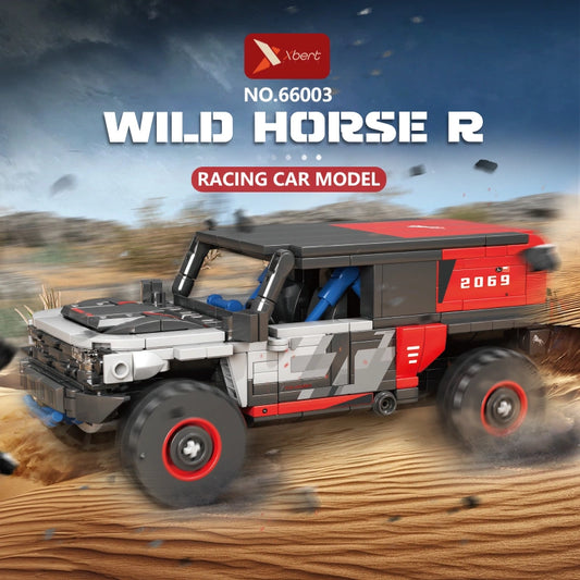 Xbert 66003 Wild Horse R Car Model Building Set