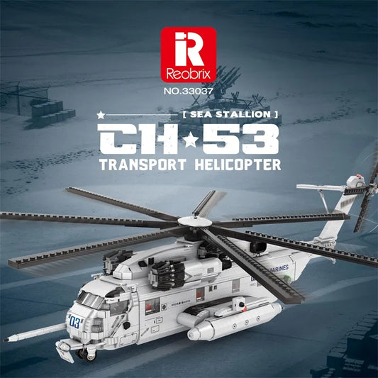 Reobrix 33037 CH-53 Helicopter Building Set