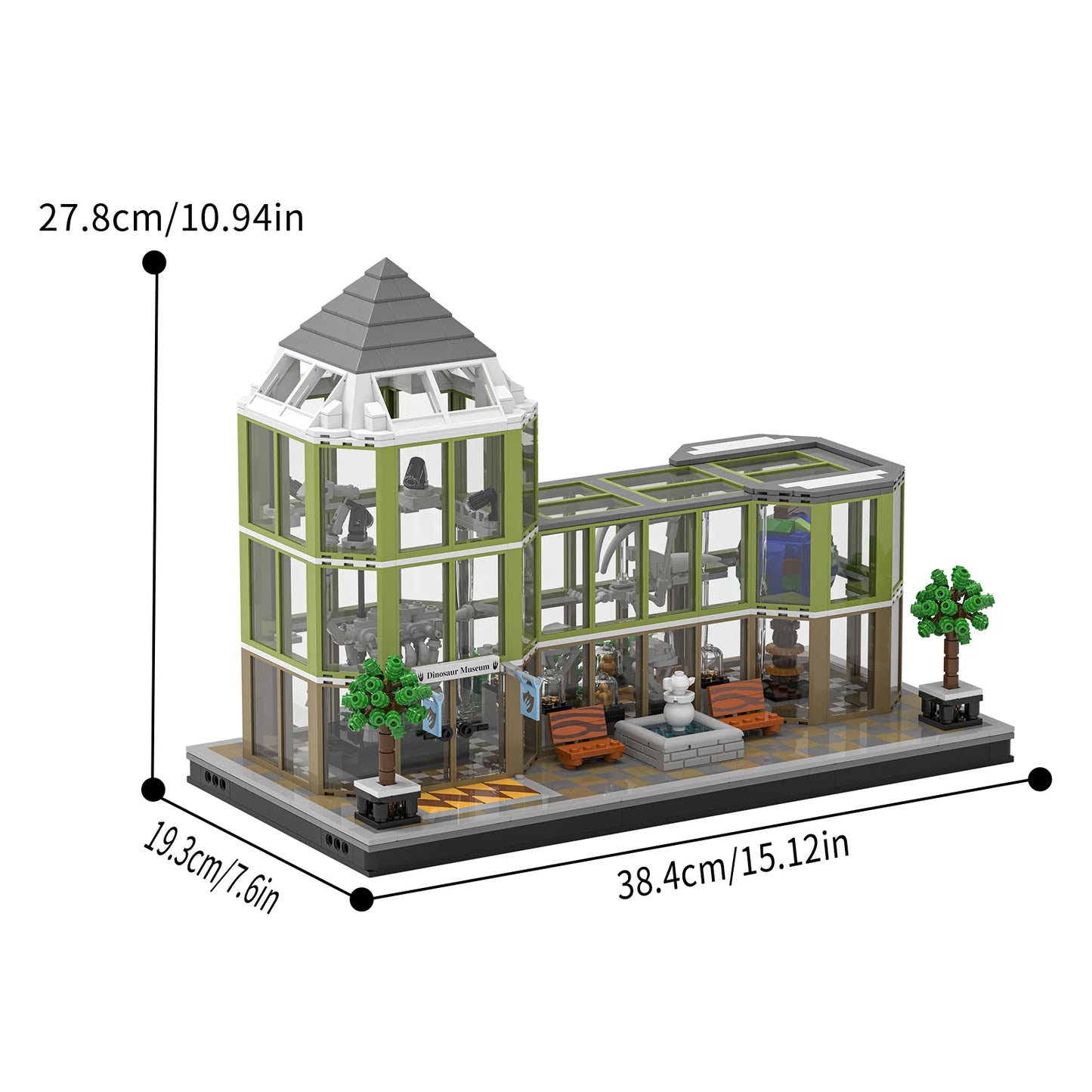 Xbert 66128 Dinosaur Museum