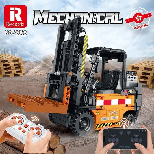 Reobrix 22002 Forklift Truck Building Set
