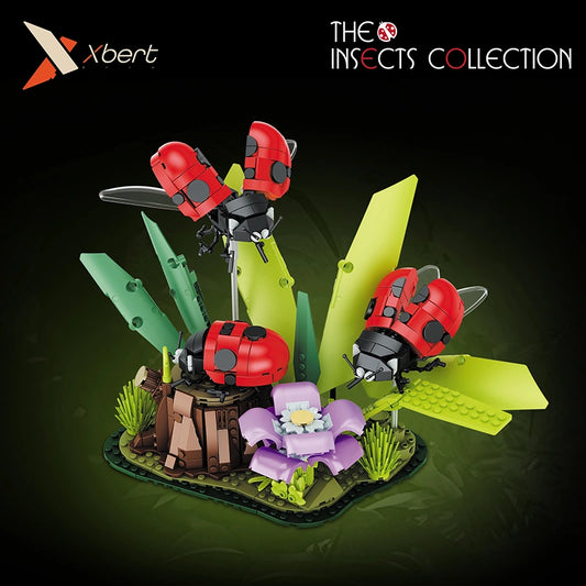 Xbert 66108 Flower and Ladybug Building Set