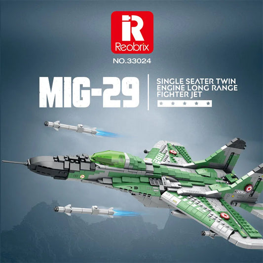 Reobrix 33024 MIG-29 Fighter Jet Building Sets