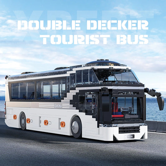 Xbert 66034 Double Decker Tourist Bus Building Set