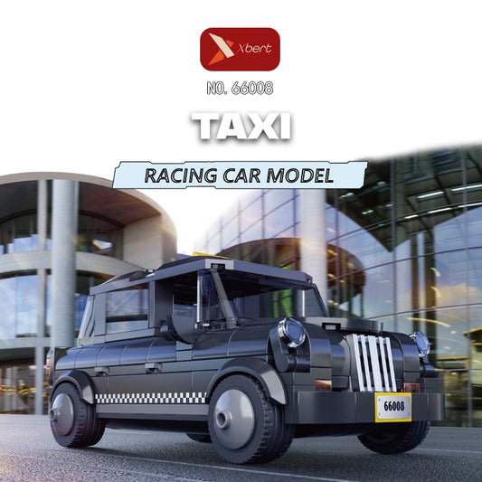 Xbert 66008 Taxi Car Model Building Set