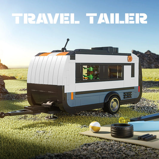 Xbert 66117 Travel Tailer Building Set