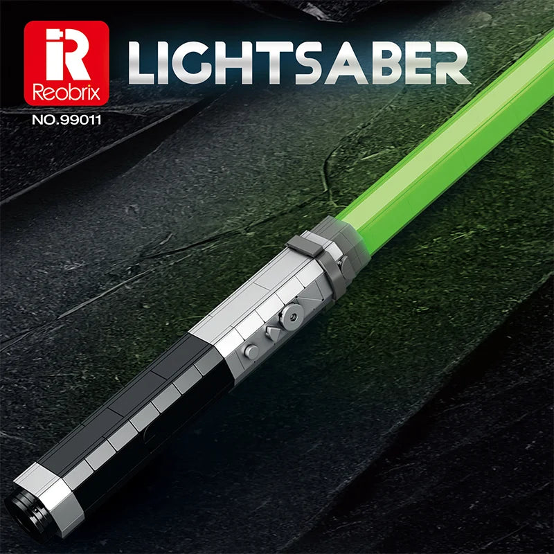 Reobrix 99011 Green Lightsaber Building Set
