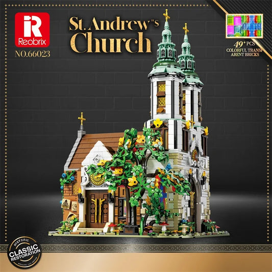 Reobrix 66023 St. Andrew's Church Building Set