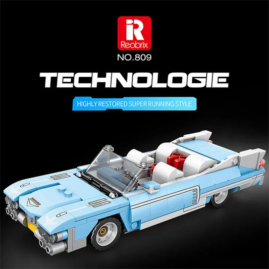 Reobrix 809 Eldorado Toy Car Building Set