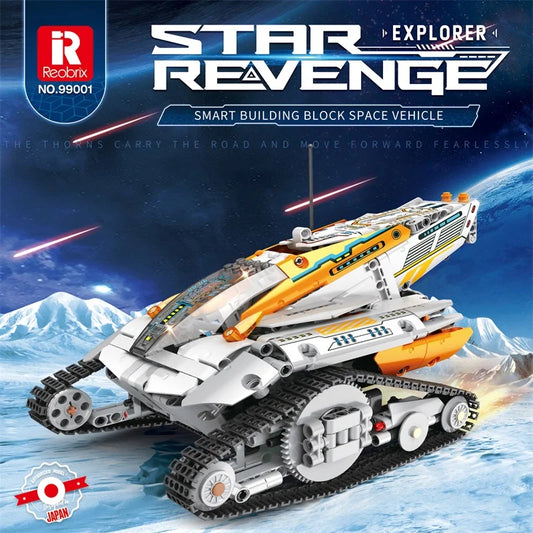 Reobrix 99001 Star Explorer Tank Roving Vehicle Building Set