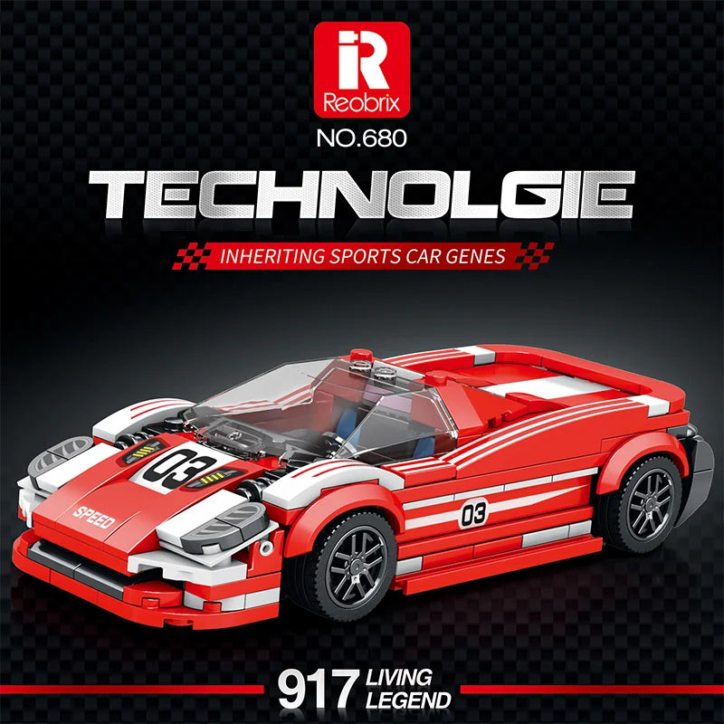 Reobrix 680 Technic Porsche 917 Building Set
