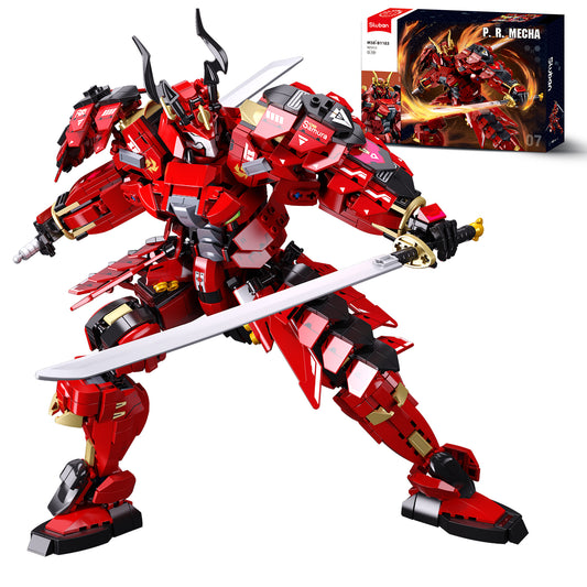 Samurai-Krieger-Mech-Bausatz