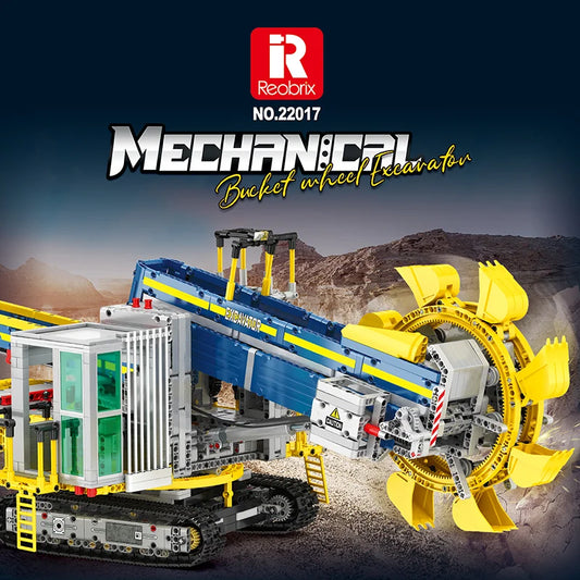 Reobrix 22017 Bucket Wheel Excavator Building Set