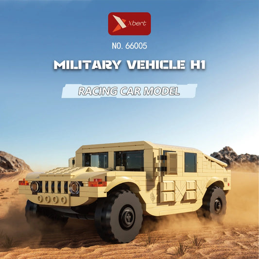 Xbert 66005 Military Vehicle H1 Car Model Building Set