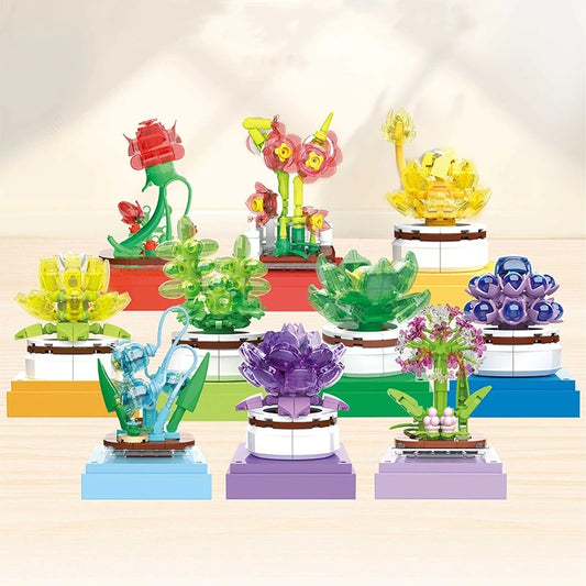 BAKA 33803 Succulent Plants Building Set