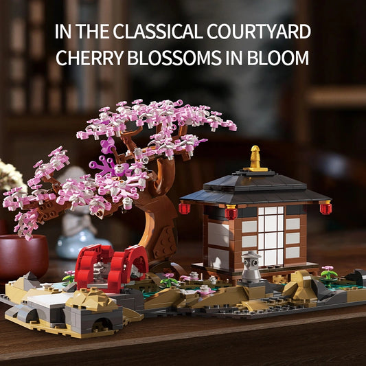 Xbert 66100 Cherry Blossom Garden Building Set