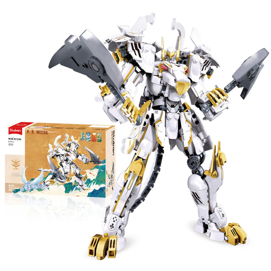 Destroy Warrior Mech SetM, 679 Teile