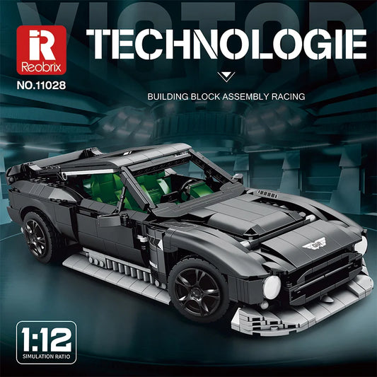 Reobrix 11028 Aston Martin Victor Toy Car Building Blocks