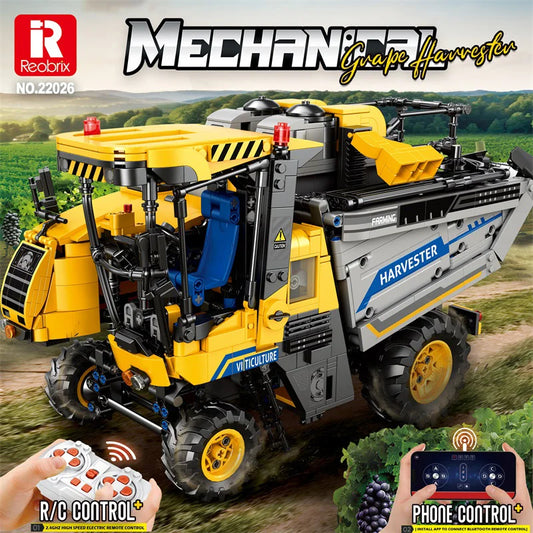 Reobrix 22026 Grape Harvester Building Set