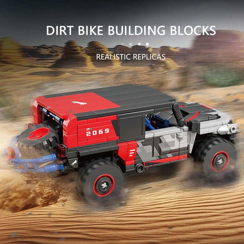 Xbert 66003 Wild Horse R Car Model Building Set