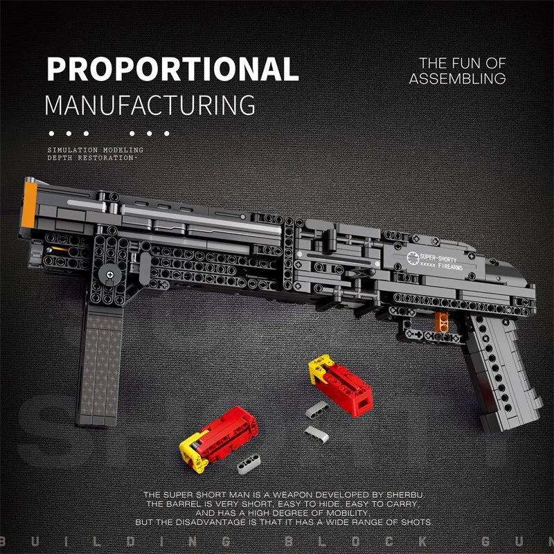Reobrix 77002 Super Shorty Model Building Kit
