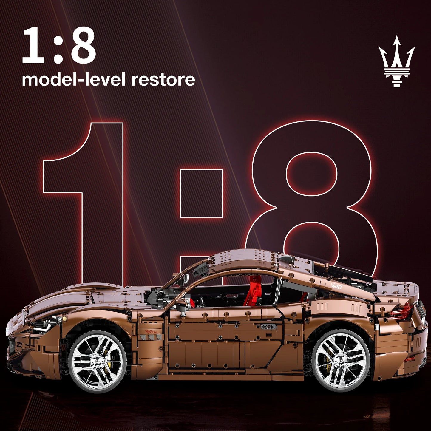 Reobrix 11009 Maserati GranTurismo 110 Anniversary Edition