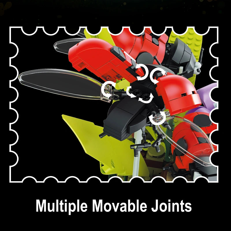 Xbert 66108 Flower and Ladybug Building Set