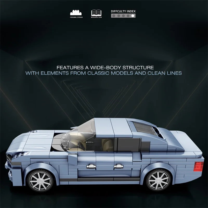 Reobrix 817 Volvo S90 Toy Car Building Set