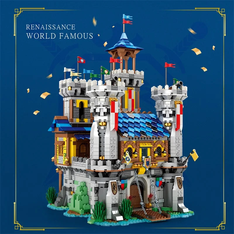 Reobrix 66006 Medieval Castle Building Set