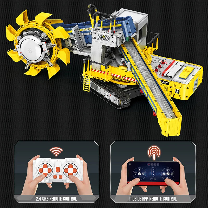 Reobrix 22017 Bucket Wheel Excavator Building Set