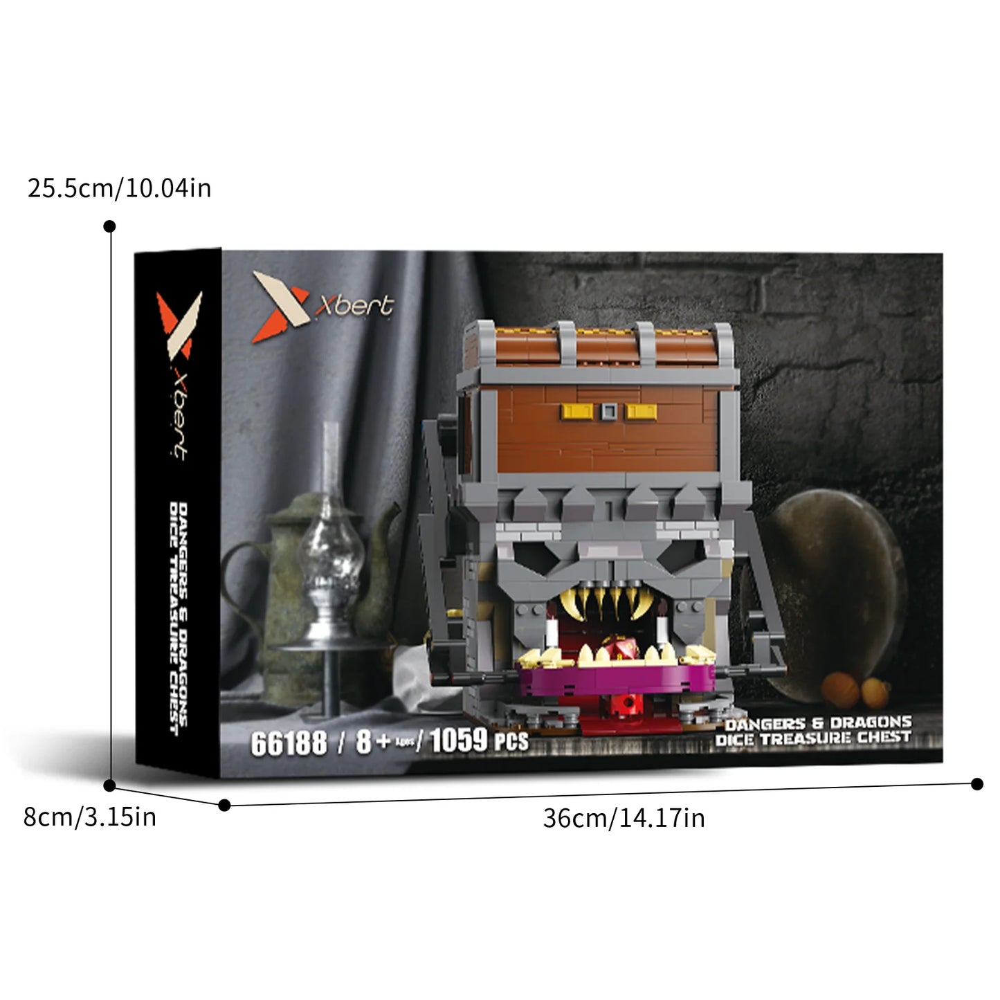 Xbert 66188 Dangers & Dragons Dice Treasure Chest