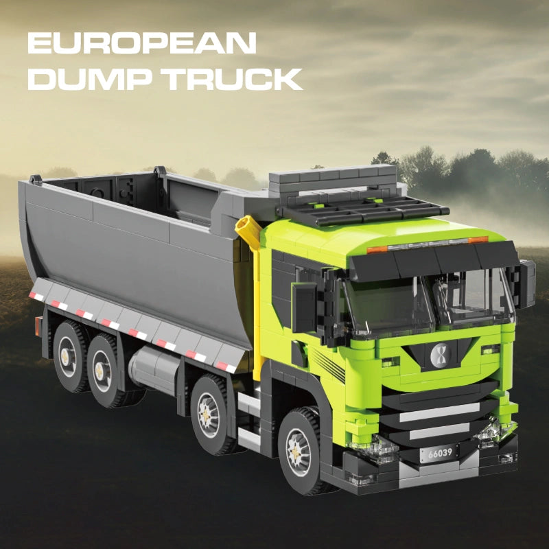 Xbert 66039 European Dump Truck Building Set