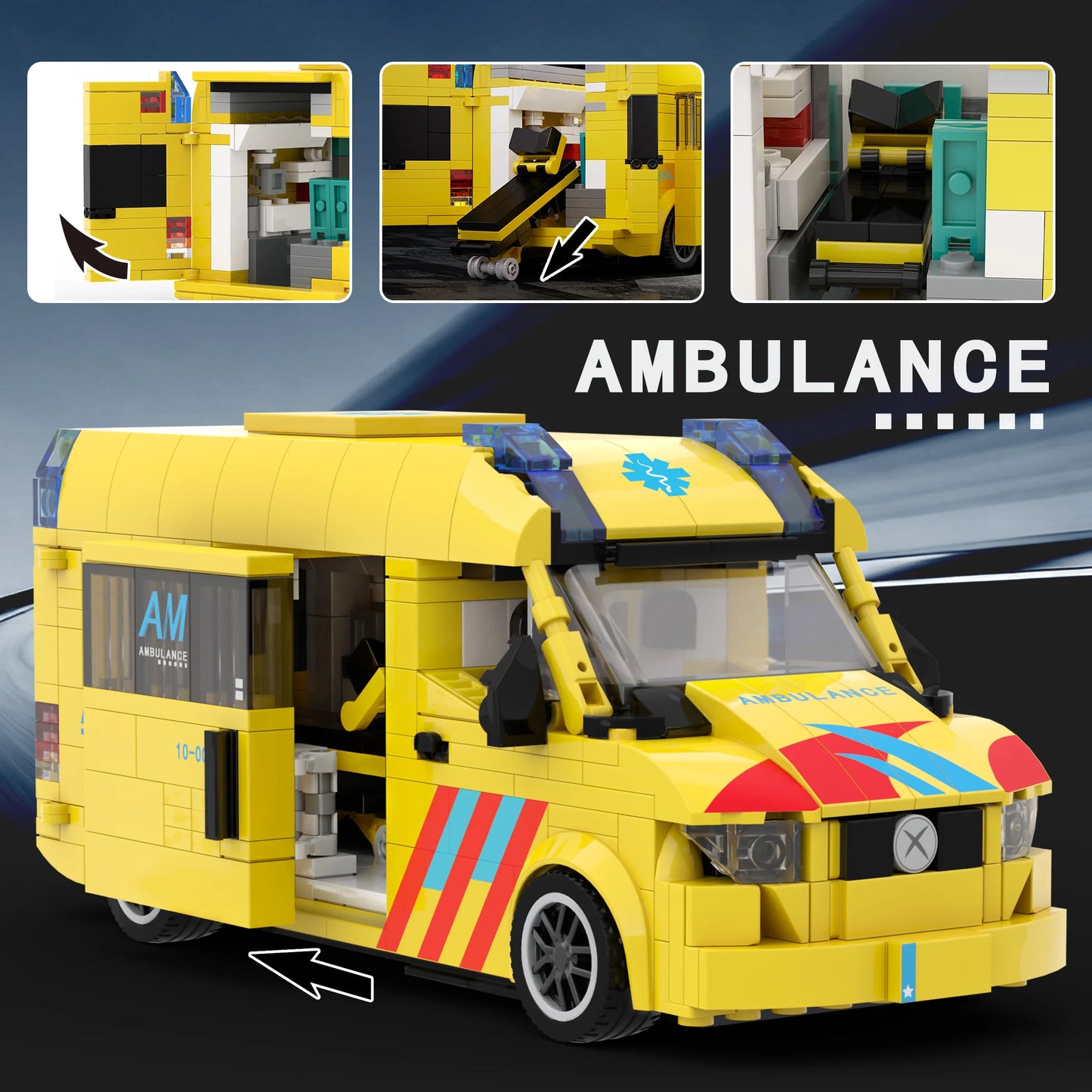Amazing Block 10004 EUROPEAN AMBULANCE