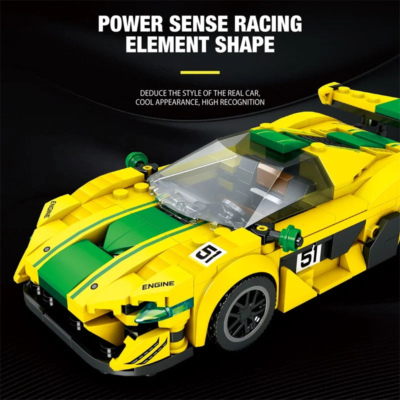 Reobrix 677 McLaren P1 GTR 1:24 Toy Car Building Set
