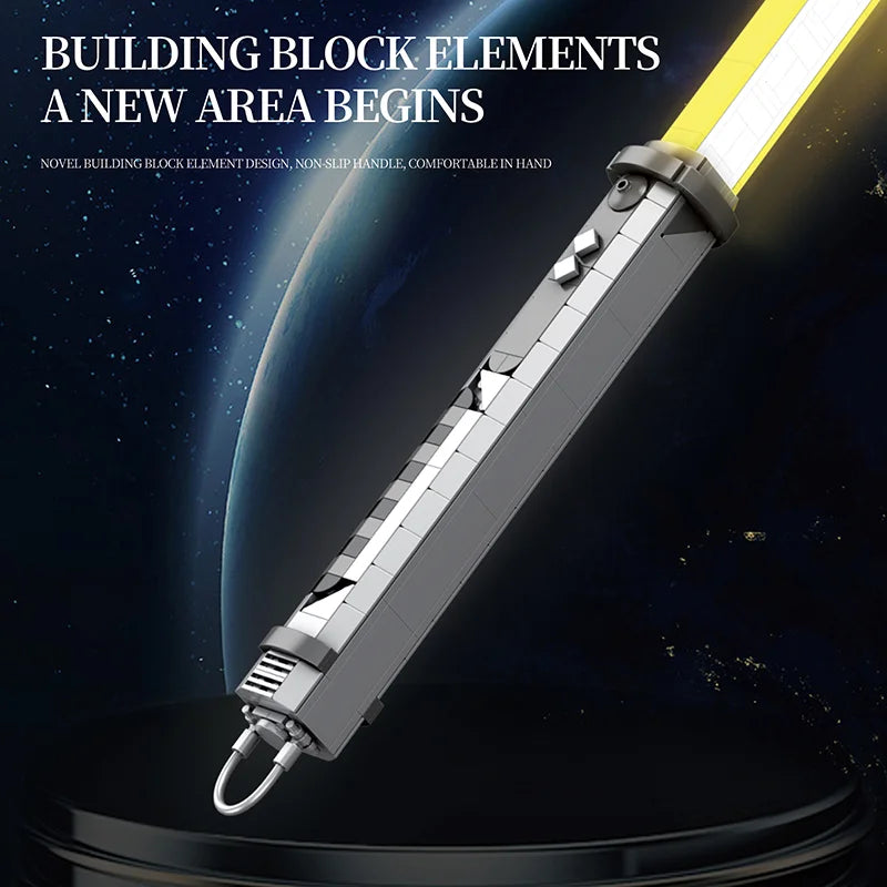 Reobrix 99012 Yellow Lightsaber Building Set
