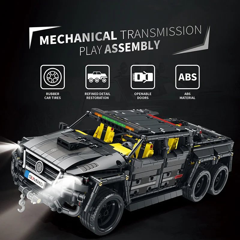 Reobrix 11001 Benz G700 Toy Car Building Set