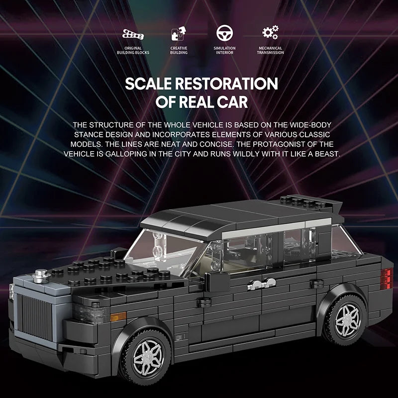 Reobrix 790 Rolls-Royce CULLINAN Toy Car Building Set