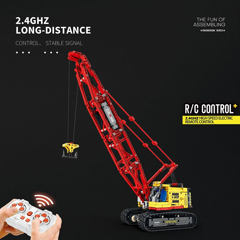 Reobrix 22006 Crawler Crane Building Set