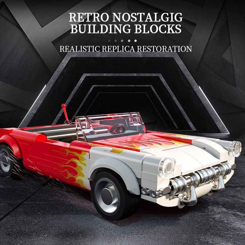 Xbert 66001 1956 VINTAGE C1 Car Model Building Set