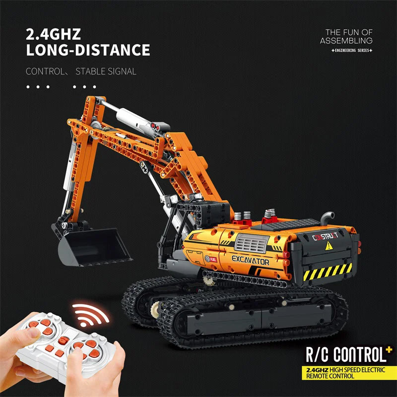 Reobrix 22003 RC Excavator Building Set