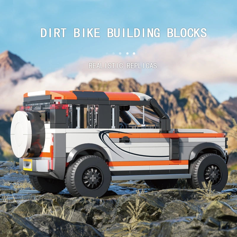 Xbert 66007 Land Traveller 90P400 Car Model Building Set