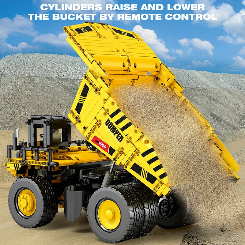 Reobrix 22025 Dump Truck Building Set