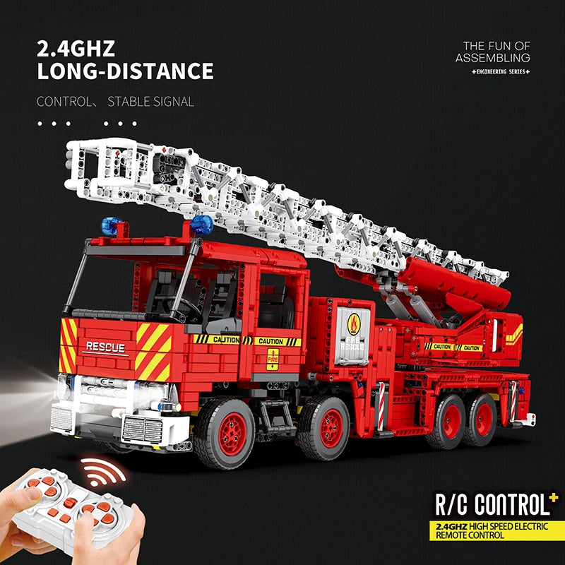 Reobrix 22005 Fire Engine Truck Building Set